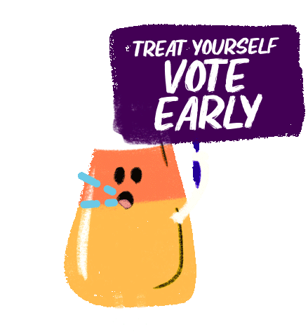 Go Vote Early Early Voting Sticker - Go Vote Early Vote Early Early Voting Stickers