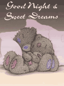 Good Night Sweet Dreams GIF - Good Night Sweet Dreams Teddy Bear GIFs