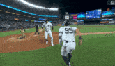 the number 95 is on the back of a baseball player