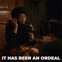 It Has Been An Ordeal Violet Hart GIF - It Has Been An Ordeal Violet Hart Murdochmysteries GIFs