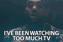 Ive Been Watching Too Much Tv Amazin GIF - Ive Been Watching Too Much Tv Too Much Tv Watching Too Much GIFs