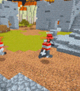 a screenshot of a minecraft game with the number 20 on the bottom