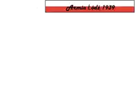 a white background with a red and white stripe and the words armia lodz 1939