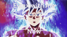 E Sex Goku GIF - E Sex Goku Ultra Instinct GIFs