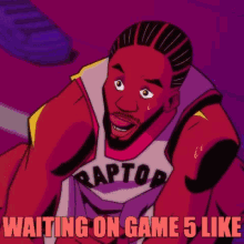 Basketball Raptors GIF - Basketball Raptors Waiting GIFs