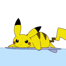 Pikachu Swimming GIF - Pikachu Swimming GIFs