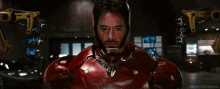 Man Up Iron Man GIF - Iron Man Robert Downey Jr Man Up GIFs