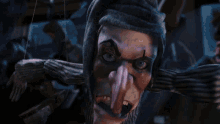 Angry Puppet The Ebenezer Scrooge Puppet GIF - Angry Puppet The Ebenezer Scrooge Puppet The Polar Express GIFs