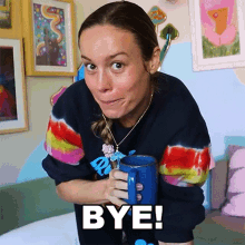 Bye Brie Larson GIF - Bye Brie Larson Goodbye GIFs