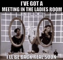 Meeting In The Ladies Room Klymaxx GIF - Meeting In The Ladies Room Klymaxx Ill Be Back Real Soon GIFs