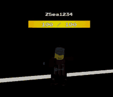 a cartoon character with the name zsea1234