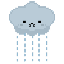 frowning raining