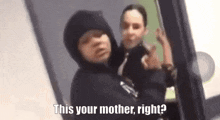 This Your Mother Right Mother Slap GIF - This Your Mother Right Mother Slap Cheating Boyfriend GIFs