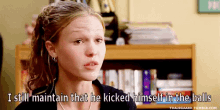 10 Things I Hate About You GIF - 10things I Hate About You Kicked Balls GIFs