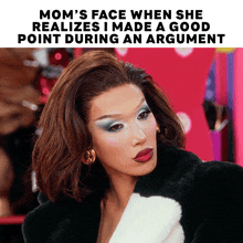 Mom'S Face When She Realizes I Made A Good Point During An Argument Plastique Tiara GIF