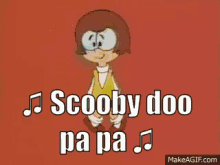 Velma Bailando Scooby Doo Pa Pa GIF - Scooby Doo Pa Pa Velma Bailando GIFs