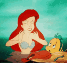 Ariel The Little Mermaid GIF - Ariel The Little Mermaid Mad GIFs