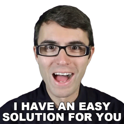 I Have An Easy Solution For You Steve Terreberry Sticker - I Have An Easy Solution For You Steve Terreberry I Got A Quick Fix For You Stickers