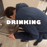 Alvin Drinking GIF - Alvin Drinking Water GIFs