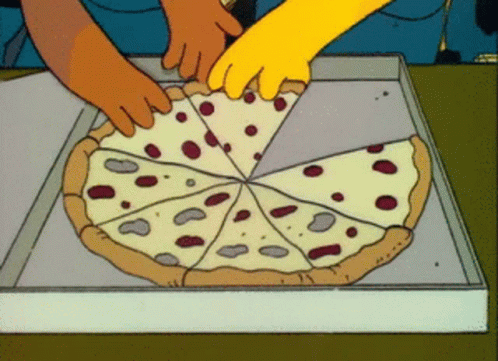 The Simpsons Pizza GIF - The Simpsons Pizza Pizza Day - Discover & Share GIFs