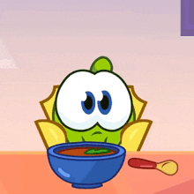 Crying Nibble Nom GIF - Crying Nibble Nom Cut The Rope GIFs