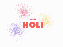 Happy Holi Festival GIF - Happy Holi Festival Fireworks GIFs