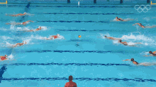 Getting The Ball United States Womens National Water Polo Team GIF - Getting The Ball United States Womens National Water Polo Team Hungary Womens National Water Polo Team GIFs
