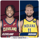 Cleveland Cavaliers Vs. Indiana Pacers Pre Game GIF - Nba Basketball Nba 2021 GIFs