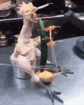 Chicken Violin GIF - Chicken Violin Sad GIFs