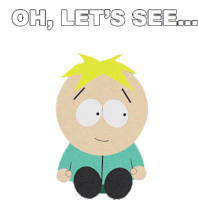 Oh Lets See Butters Stotch Sticker - Oh Lets See Butters Stotch South Park Stickers