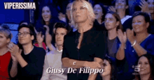 Viperissima Maria De Filippi Cepostaperte Trash Tv Gif Reaction Look Up GIF