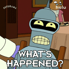 What'S Happened Bender GIF - What'S Happened Bender Futurama GIFs