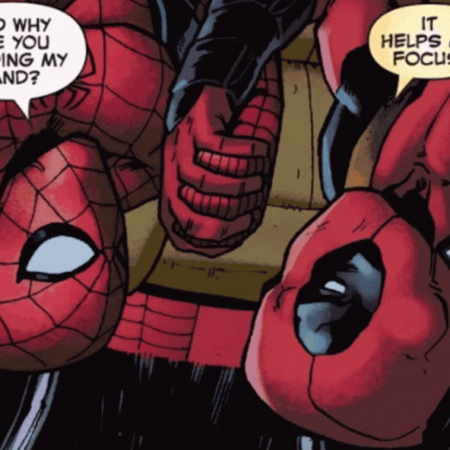 Spider Man Deadpool GIF - Spider Man Deadpool Ctmmy - Discover & Share GIFs