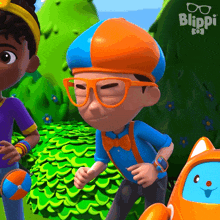 Wait Blippi GIF - Wait Blippi Blippi Wonders - Educational Cartoons For Kids GIFs