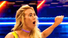 Carmella Shocked GIF - Carmella Shocked Stunned GIFs