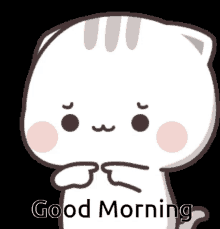 Good Morning Shy GIF - Good Morning Shy GIFs