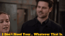 Station19 Andy Herrera GIF - Station19 Andy Herrera I Dont Need Your Whatever That Is GIFs