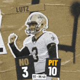 Pittsburgh Steelers (10) Vs. New Orleans Saints (3) Second Quarter GIF - Nfl National Football League Football League GIFs