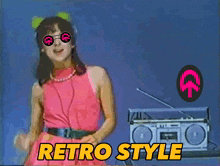 Retro Style GIF - Retro Style Retro Girl GIFs