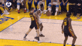 Golden State Warriors Jonathan Kuminga GIF - Golden State Warriors Jonathan Kuminga Basketball Shot GIFs