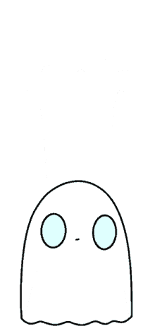 cute kawaii cartoon whitaswhit ghost