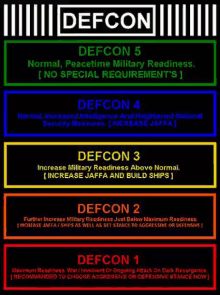defcon5 levels defcon levels defense readiness condition