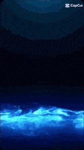 a lightning strike is displayed on a screen that says cap cut