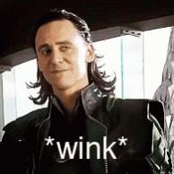 Tom Hiddleston Loki Wink GIF - Tom Hiddleston Loki Wink Smile GIFs