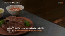 Bife Con Ensalada Criolla Master Chef Argentina GIF - Bife Con Ensalada Criolla Master Chef Argentina Ensalada De Papa GIFs