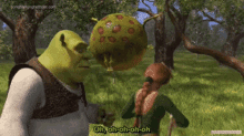Shrek Balloon GIF - Shrek Balloon Blow Up GIFs