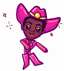 pink cowboy