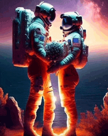 Astronauta Amor Astronaut GIF