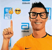 Ronaldo Nerd GIF