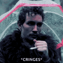 Klaus Cringe GIF - Klaus Cringe Umbrella Company GIFs